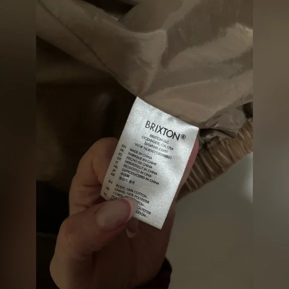 BRIXTON Utopia Corduroy Jacket - Picture 11 of 11